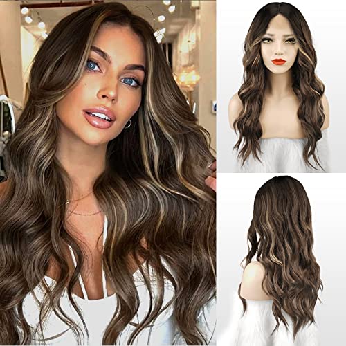 Long lace front Wavy Wig - Image 22