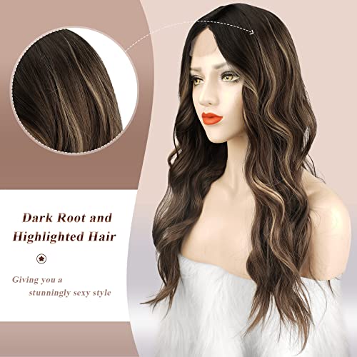 Long lace front Wavy Wig - Image 24