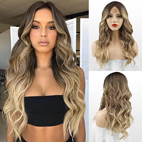 Long lace front Wavy Wig - Image 34
