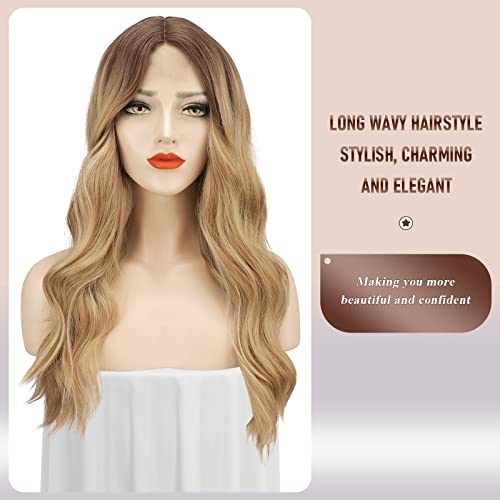 Long lace front Wavy Wig - Image 40