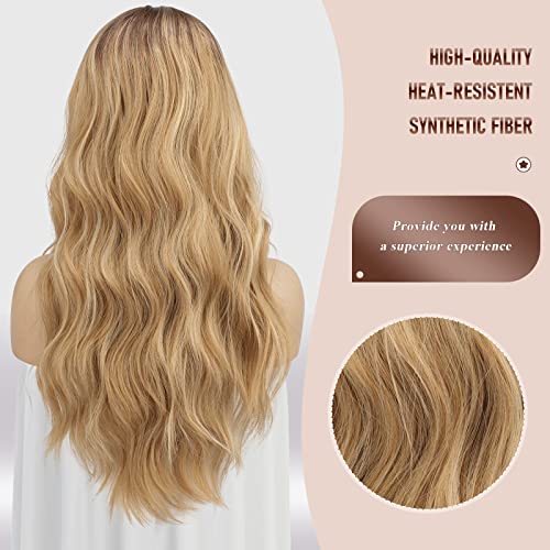 Long lace front Wavy Wig - Image 42