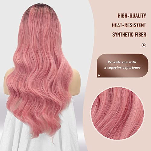Long lace front Wavy Wig - Image 49
