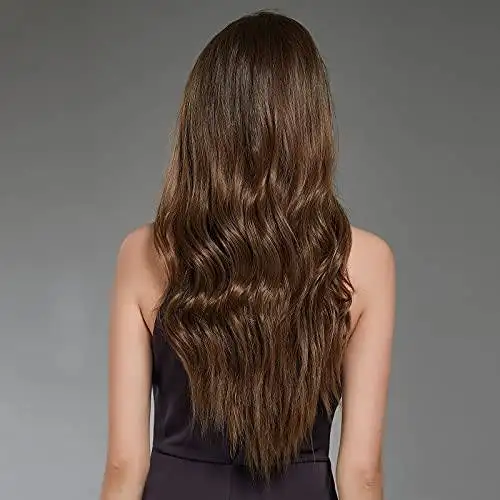 Long lace front wig with wavy ends - Image 6