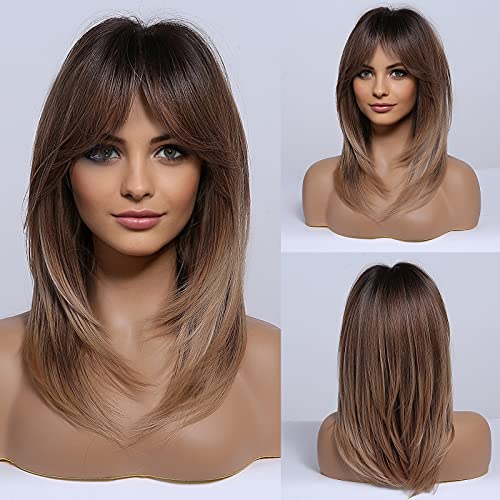 Long layered Sandy Blonde Wig - Image 18