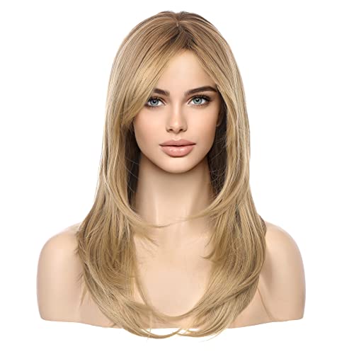 Long layered Sandy Blonde Wig - Image 2