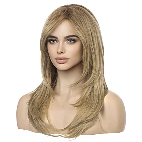 Long layered Sandy Blonde Wig - Image 4