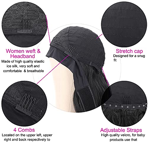 Long Rooted Ombre Headband Wig - Image 10