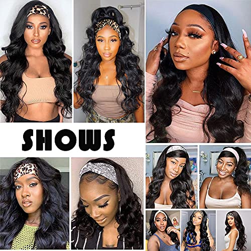 Long Rooted Ombre Headband Wig - Image 11