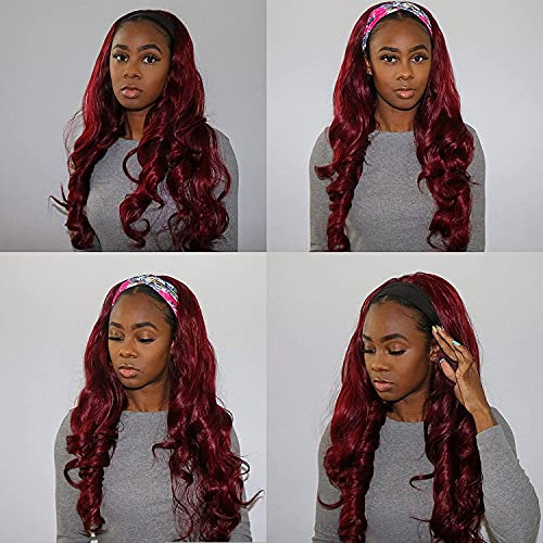 Long Rooted Ombre Headband Wig - Image 24