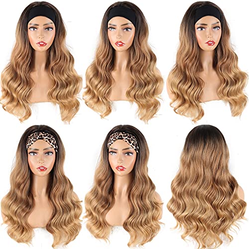 Long Rooted Ombre Headband Wig - Image 26