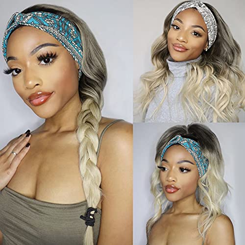 Long Rooted Ombre Headband Wig - Image 29
