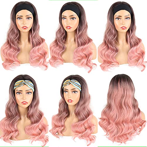 Long Rooted Ombre Headband Wig - Image 4