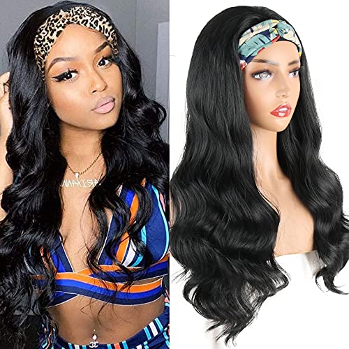 Long Rooted Ombre Headband Wig - Image 7