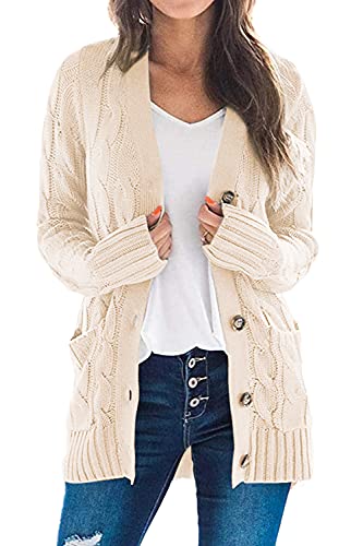 Long Sleeve Cable Knit Sweater - Image 13