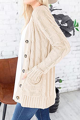 Long Sleeve Cable Knit Sweater - Image 14