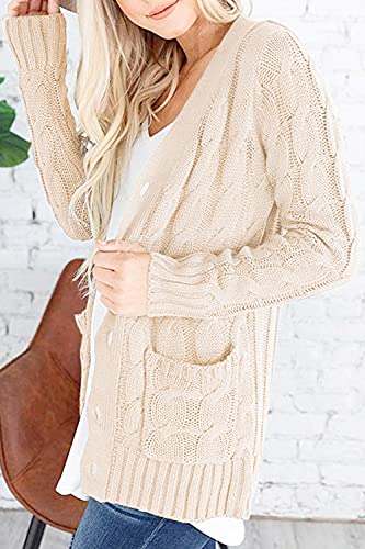 Long Sleeve Cable Knit Sweater - Image 16