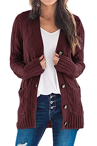 Long Sleeve Cable Knit Sweater - Image 17