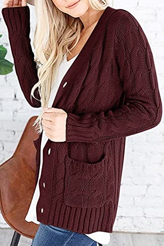 Long Sleeve Cable Knit Sweater - Image 20