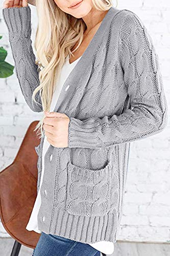 Long Sleeve Cable Knit Sweater - Image 24