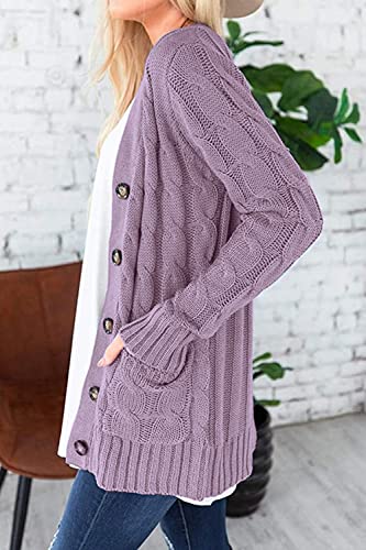 Long Sleeve Cable Knit Sweater - Image 26