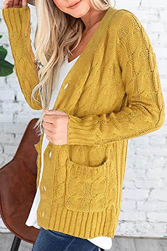 Long Sleeve Cable Knit Sweater - Image 7