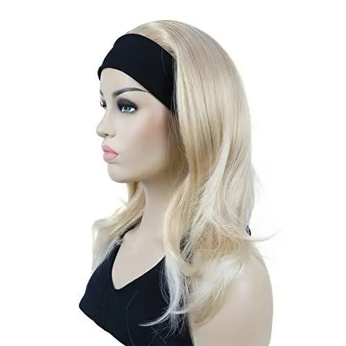 Long Straight Headband Synthetic Heat Resistant Wig - Image 19