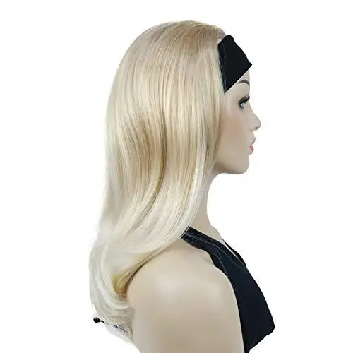Long Straight Headband Synthetic Heat Resistant Wig - Image 22