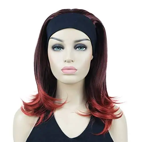 Long Straight Headband Synthetic Heat Resistant Wig - Image 24