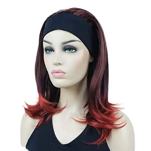 Long Straight Headband Synthetic Heat Resistant Wig - Image 25