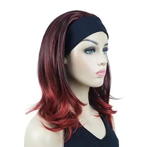 Long Straight Headband Synthetic Heat Resistant Wig - Image 28