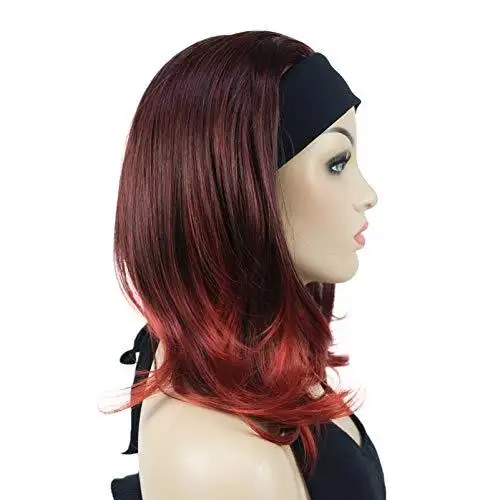 Long Straight Headband Synthetic Heat Resistant Wig - Image 29