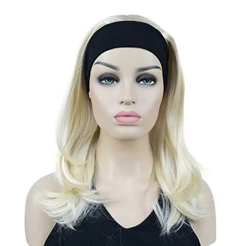 Long Straight Headband Synthetic Heat Resistant Wig - Image 30