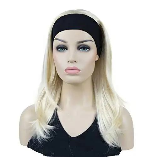 Long Straight Headband Synthetic Heat Resistant Wig - Image 32