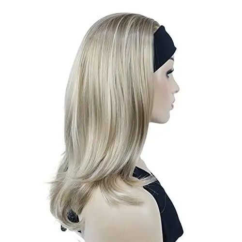 Long Straight Headband Synthetic Heat Resistant Wig - Image 4