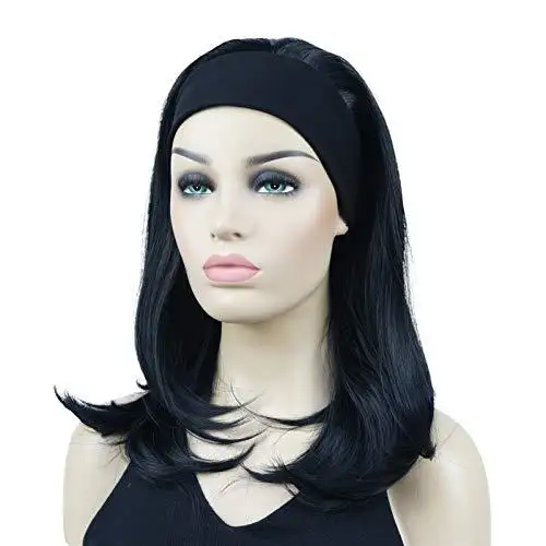 Long Straight Headband Synthetic Heat Resistant Wig - Image 8