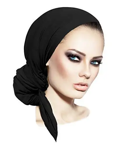 Long Tied Headscarf Headcover Turban - Image 10