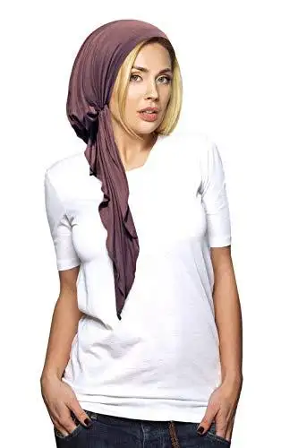 Long Tied Headscarf Headcover Turban - Image 14