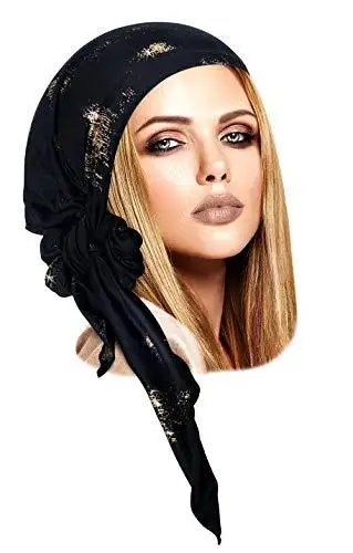 Long Tied Headscarf Headcover Turban - Image 18