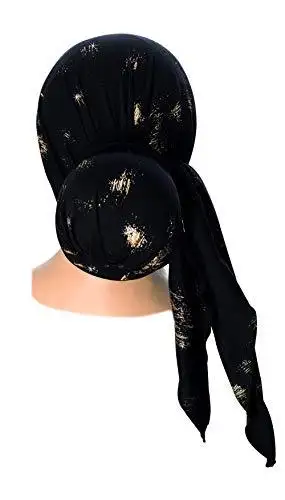 Long Tied Headscarf Headcover Turban - Image 20