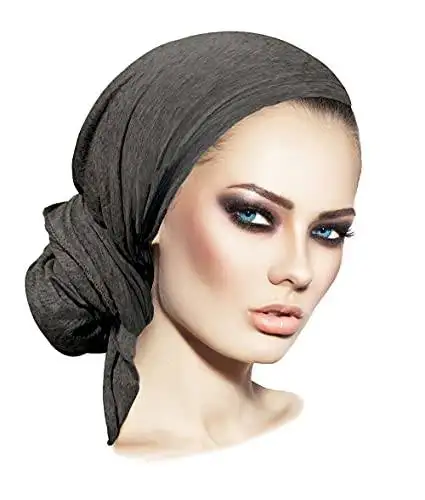 Long Tied Headscarf Headcover Turban - Image 23
