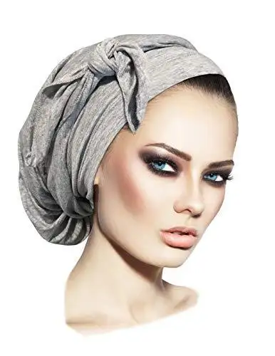 Long Tied Headscarf Headcover Turban - Image 39