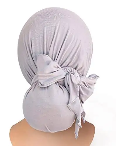 Long Tied Headscarf Headcover Turban - Image 8