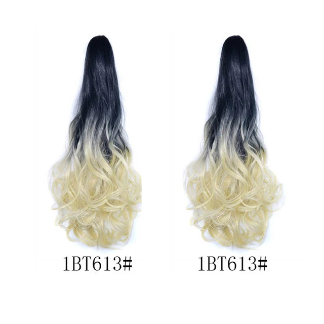 Long Wavy Claw Clip on Hair Extension Ponytail High Temperature Fibre - Image 27