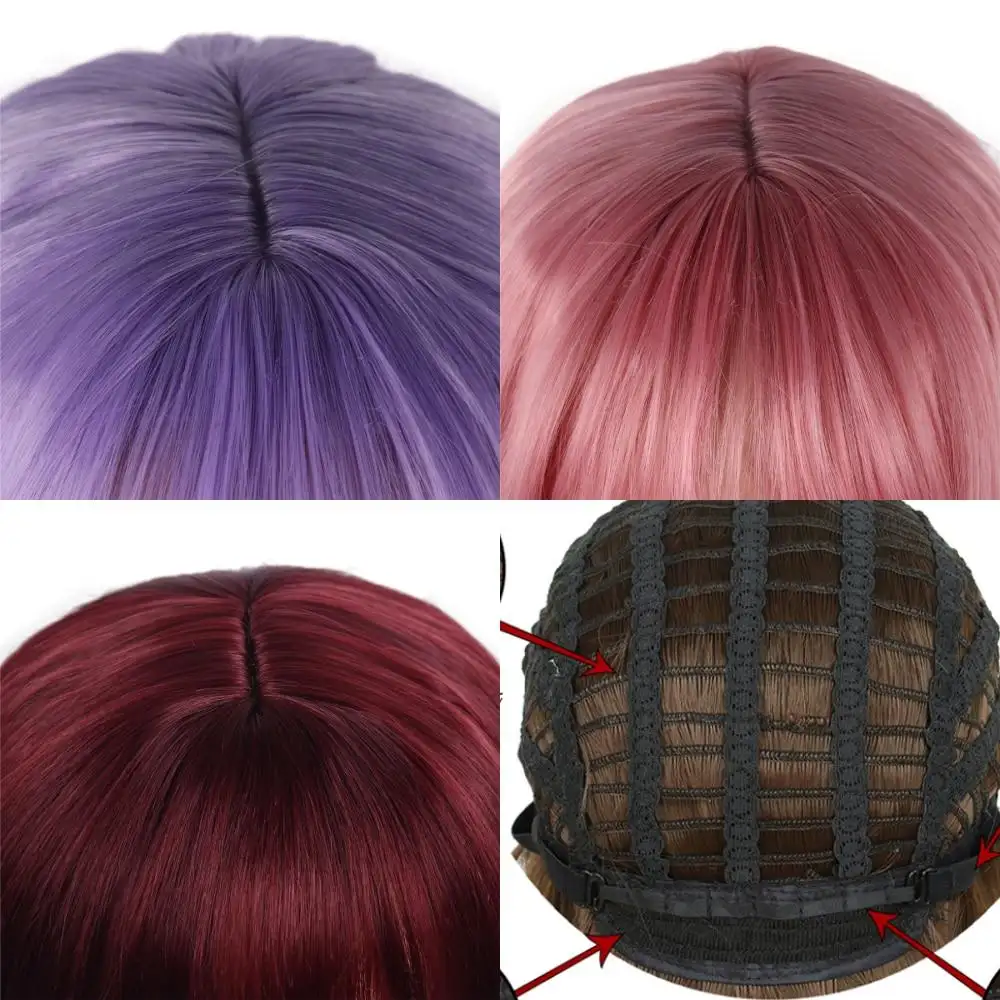 Long Wavy Heat Friendly Wig with Bangs - Image 9
