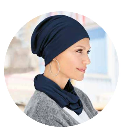 Turban Loop Beanie with Scarf Set - Image 7