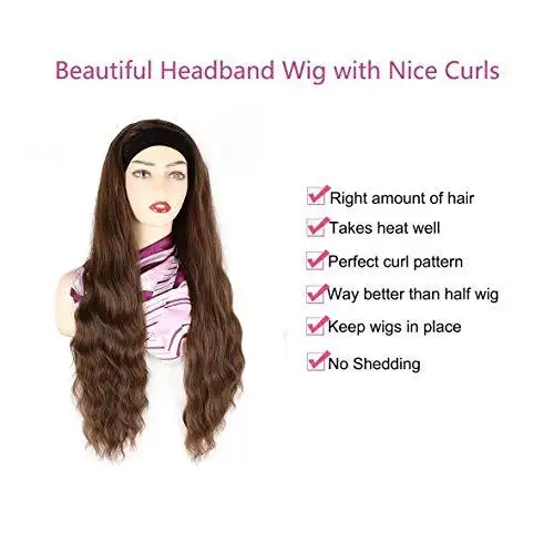 Loose Body Wave 24Inch Headband Wig - Image 17