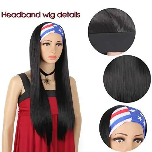Loose Body Wave 24Inch Headband Wig - Image 20