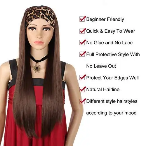 Loose Body Wave 24Inch Headband Wig - Image 26