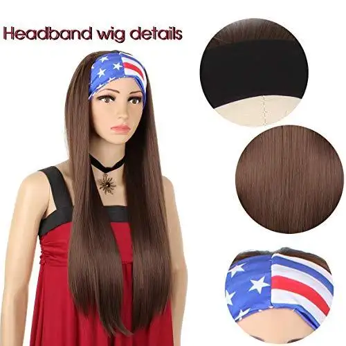 Loose Body Wave 24Inch Headband Wig - Image 27