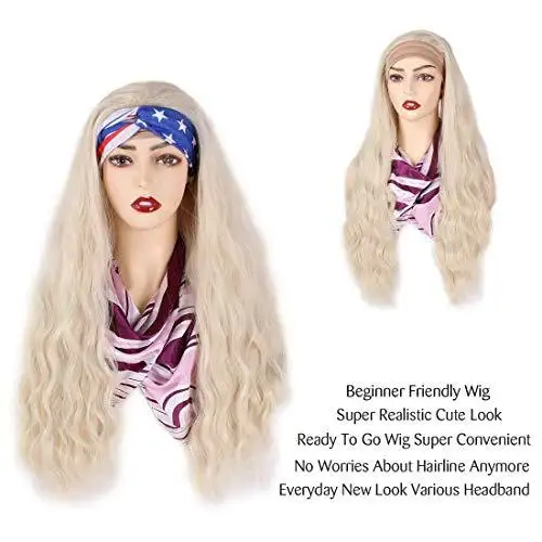 Loose Body Wave 24Inch Headband Wig - Image 40